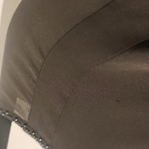 VINCE Gray Beaded Silk Blouse Top, Size xs - Picture 13 of 13